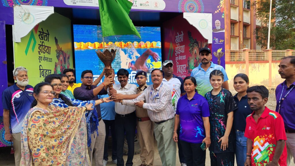 खेलो इंडिया यूथ गेम्स 2025: बिहार में पहली बार आयोजन, मुजफ्फरपुर में टॉर्च यात्रा का भव्य स्वागत।
