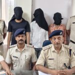 मुजफ्फरपुर में हवाई फायरिंग मामले का पर्दाफाश, 3 कुख्यात अपराधी अवैध हथियारों के साथ गिरफ्तार।