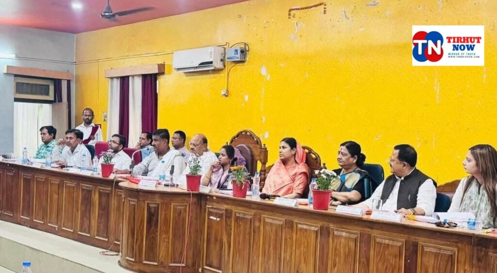 मुजफ्फरपुर में जिला परिषद की बैठक, ग्रामीण योजनाओं के प्रभावी क्रियान्वयन पर हुई समीक्षा